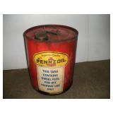 Vintage Pennzoil 5 Gallon Metal Can