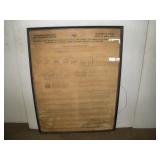 Vintage Commercial Vehicle Inspection Chart