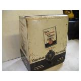 Bowes Vintage Tire Repair Metal Cabinet W/Contents