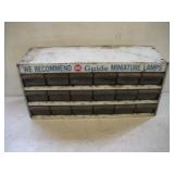 AC Minature Light Cabinet W/Contents 19x6x9