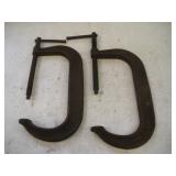 (2) 10 Inch C-Clamps