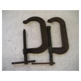 (2) 8 Inch C-Clamps