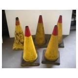 5 Construction Cones