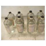Vintage Bottles Isopropyl Alcohol