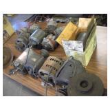 Alternators, Generators & Motors