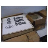 Paper Floor Mats & Plastic Seat Coverings