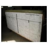 Rolling Headlight Adjustment Board  4ft x 8ft