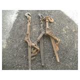 (3) Chain Binders  24 Inches Long