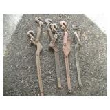 (4) Chain Binders  24 Inches Long