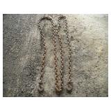16ft Tow Chain W/2 Hooks   Link - 1 1/4 x 1 3/4
