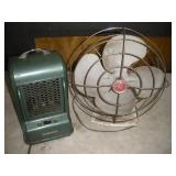 Vintage Fan & Heater
