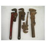 Pipe Wrenches, Largest 14 inch