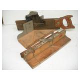 Miter Boxes and Saw