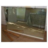 Beveled Dresser Mirror, 48x32, Heavy