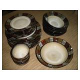 Pfallzgraff Dishes, 25 Pieces, Some Chipped