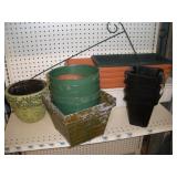 Misc. Planters and Yard Flag Hook