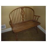 Dinaire Oak Bench, 43 inch Length