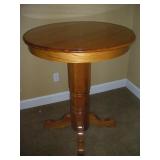 Oak Bar Table, 36x43