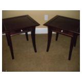 2 Wood Side Tables, 20x20x20