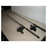 2 Fishing Rods and Reels