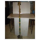 Jadite Antique Floor Lamp, 60 inches Tall