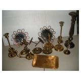 Copper Candle Holders, Bronze West Penn Power