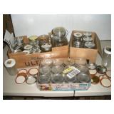 Assorted Canning Jars
