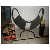 Fireplace Lot, Starterloggs, Firewood Cradle