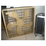 Toastmaster Fan (21 in. Tall) and Lasko Heater