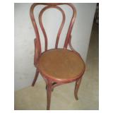 Wood Ice-cream Parlor Chair