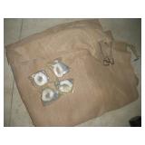 Sun Shade Tarp with Hardware