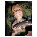 Misc. Lot-Enamel Bucket, Safety Cones, Reflectors