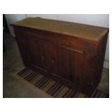 Wood Cabinet, 51x15x32