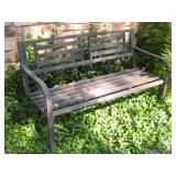 4ft Metal Outdoor Bench