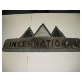 INTERNATIONAL Truck Grille Plaque  31 x 13