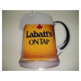 LABATT Beer Tin Sign 16 x 13