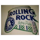 Rolling Rock Tin Sign