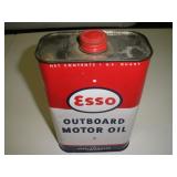 ESSO Outboard Motor Oil can