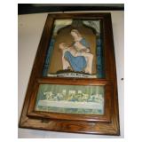 Catholic Viatcum Last Supper Shadow Box