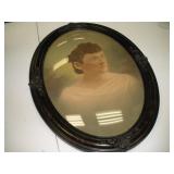 Oval Frame Dome Framed 23 x 16 Inch