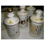 Olde Fitzgerald Whiskey Decanters