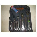 5 Pc Wright Ratchet Wrench Set