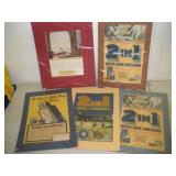 Matted Magazine Advertisement Pages