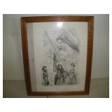 911 Fire Hero Print  23 x19