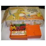 Sesame Street Walking Letters Game