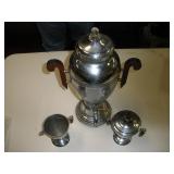 Mid Century Chrome Coffee Server