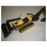 Metal TONKA Grader Dozer 14 Inch Long