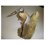 SKI COUNTRY Blue Wing Teal Decanter