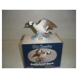 Ski Country Bufflehead Duck Decanter