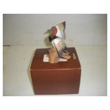 Ski Country Canvasback Duck Decanter